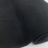 Double Gauze Black Fabric Roll Cc49Ee77 0142 4504 86E0 295A9039Bc10
