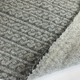Double Whammy Wool Polyester Grey Marl Coating Fold 2