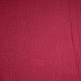 Double Gauze Fabric Bordeaux 5020
