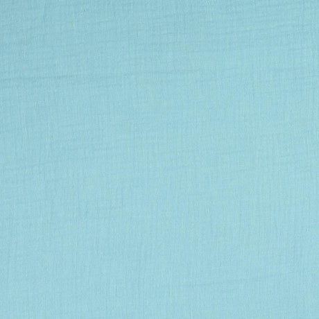 Double Gauze Fabric Turquoise 3030