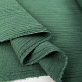 Remnant - Double Gauze - Pine Green (1.25m)