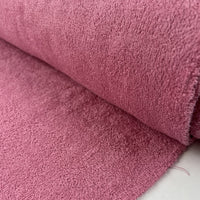 Double Sided Terry Towelling - Pink
