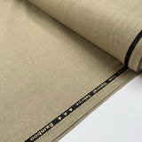 Draper Organic Bamboo Blend Suiting Beige Recycled Polyester Lycra Oeko Tex Fabric Bolt