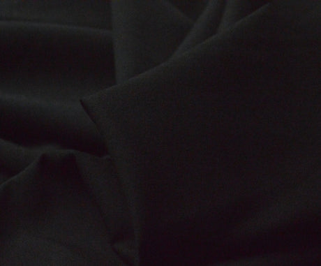 Dread Naught Black Black Dress Suiting Fabric Cu
