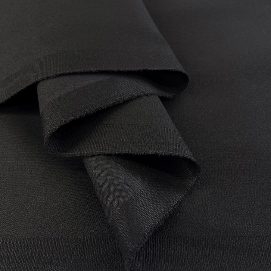 Dusk Flex Denim Black Stretch Pants Fabric Fold