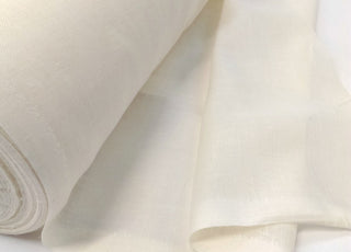 Egyptian Muslin Cream Cotton Muslin Fabric Close