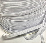Elastic 6 Cord 5mm White