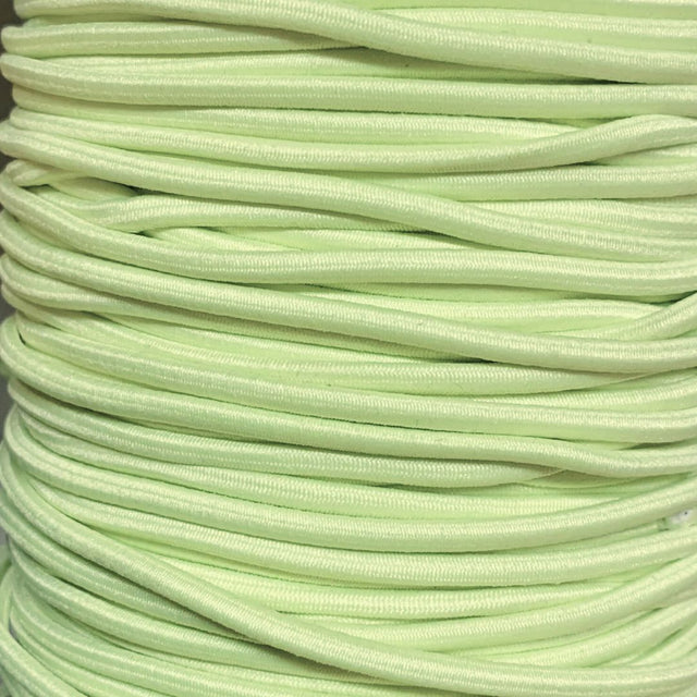 Elastic Round Cord Pale Green 2 5Mm