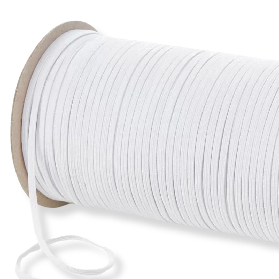Elastic White 3Mm
