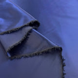Electrifying Blue Nylon Satin Dressmaking Fabric Fold