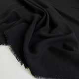 Elegant Crepe Black Polyester Plain Dress Fabric Cu 8635A463 1326 430E 851C Af07A3B9Eccc