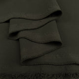 Elona Khaki Polyester Spandex Two Way Stretch Suiting Fabric Fold
