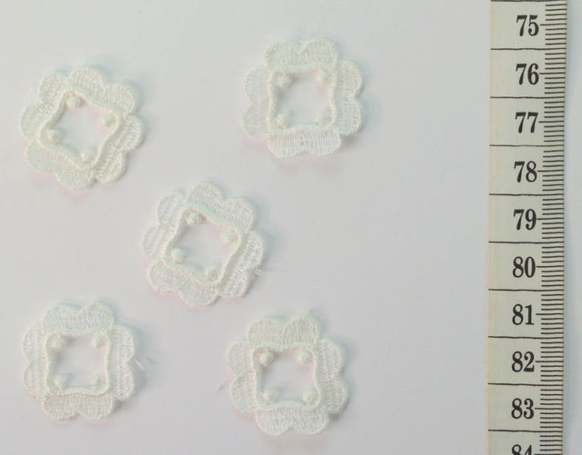 Embroidered Patch Austrian Applique Cotton Craft Fabric S