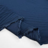 Emmetex Blue Cotton Shirting Big Blue Sleeves Fold
