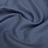 Enigma Linen Denim Ramie Cotton Oeko Tex Plain Dress Fabric