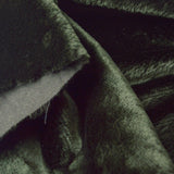Envy Faux Fur Dark Green Material Cu1