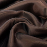 Espresso Twill Lining Acetate Viscose Brown Dress Fabric