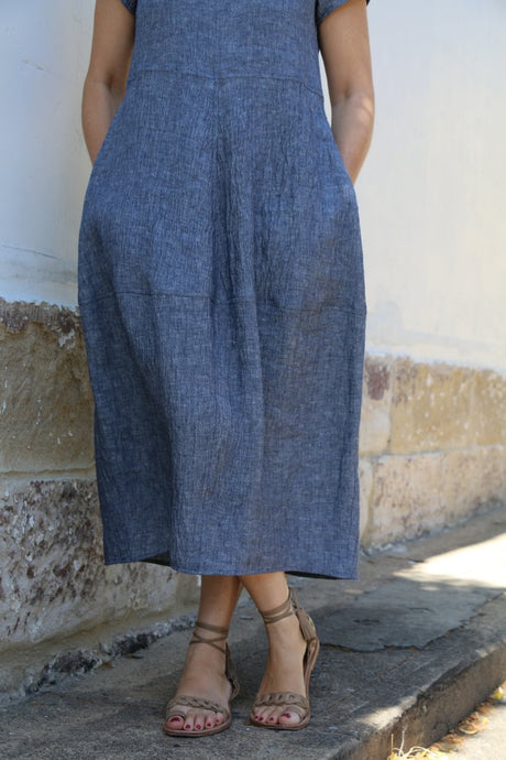 Eva dress pattern tessuti 4