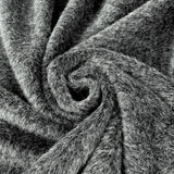 Faux Mohair Grey Faux Fur Nylon Wool Acrylic Fabric Cud