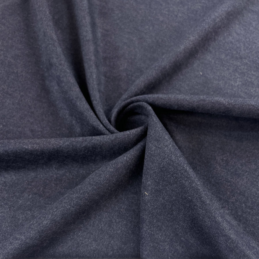 Faux Mohair Dressmaking Fabric Navy Blue Mystique Twist