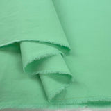 Fibre Mood Combed Cotton Stone Washed Plain Fabric Mint Fold Fm791024 732