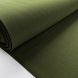 Fibre Mood Heavy Crepe Moss Green Polyester Viscose Elastane Fabric Bolt