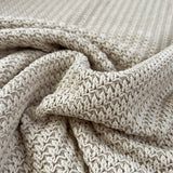 Fibre Mood Knitwear Cream Cotton Polyester Oeko Tex Fabric
