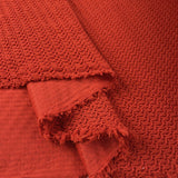 Fibre Mood Knitwear Red Cotton Polyester Oeko Tex Fabric Fold