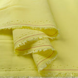 Fibre Mood Viscsose Lyocel Plain Twill Dress Fabric Canary Fold Fm792409
