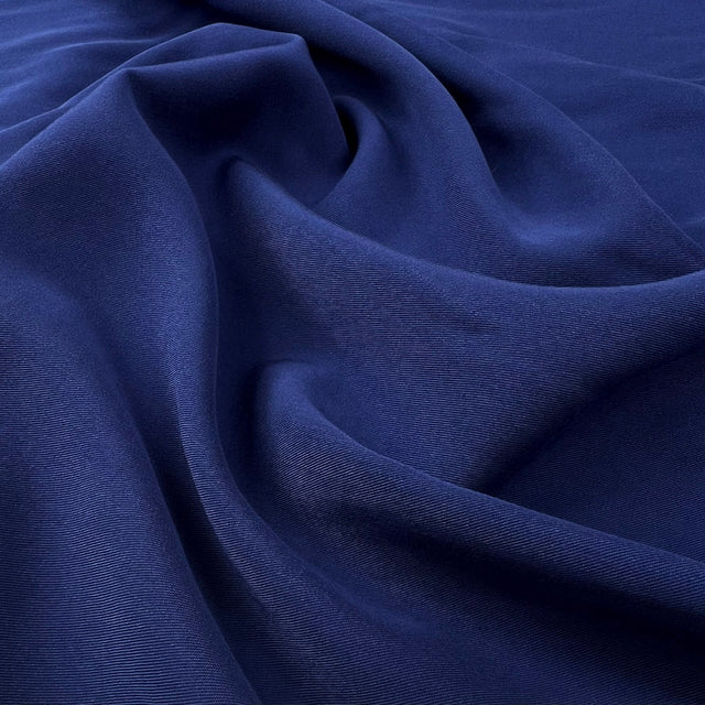 Fibre Mood Viscsose Lyocel Plain Twill Dress Fabric Dark Royal Blue Fm792409
