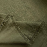 Filmstar Olive Polyester Green Woven Velvet Satin Dress Fabric Fold