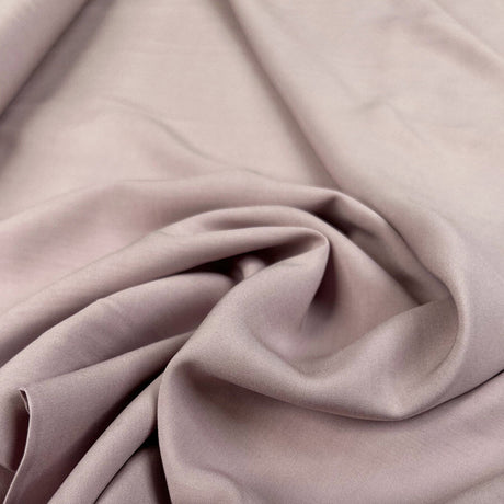 Fine Viscose Plain Dusty Pink Dress Fabric