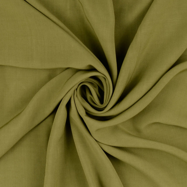 Fine Viscose Poplin Plain Dress Fabric Olive Twist Df36A7Cc 2A56 449C 9C35 338557085778