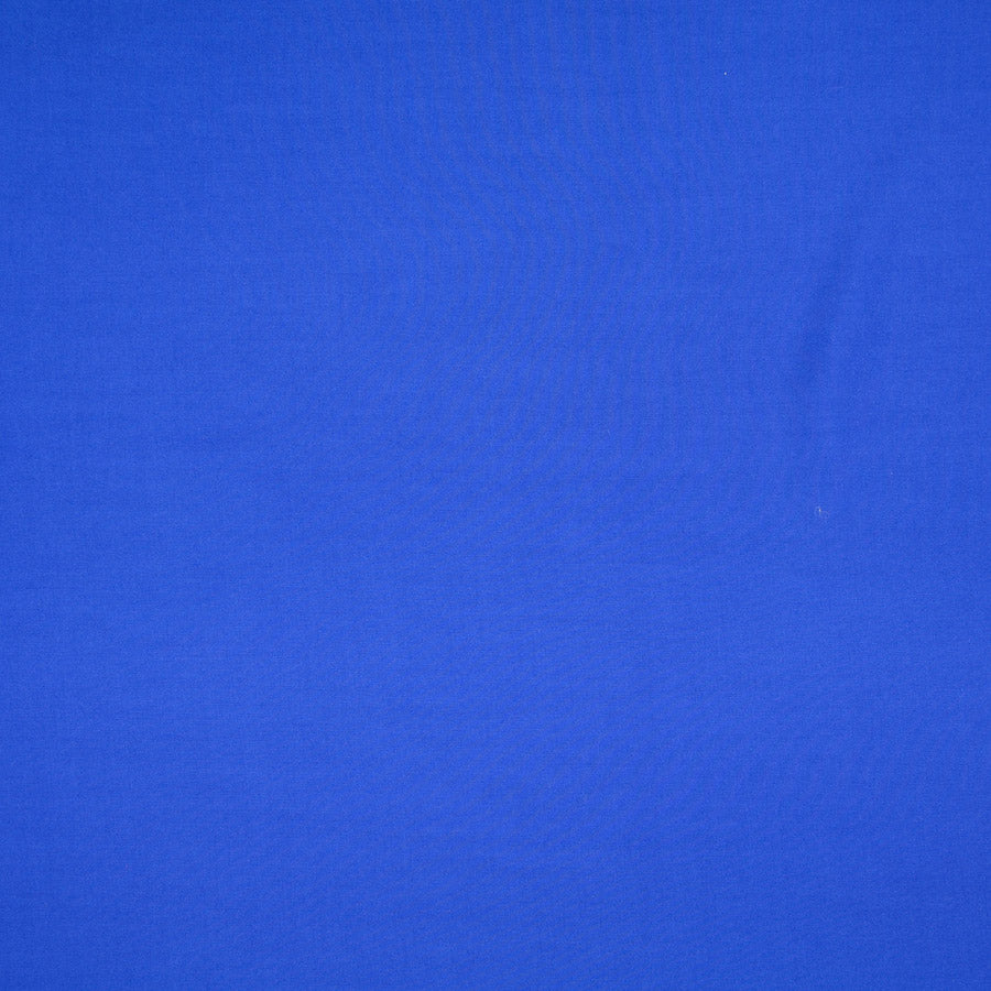Fine Viscose Poplin Plain Dress Fabric Royal