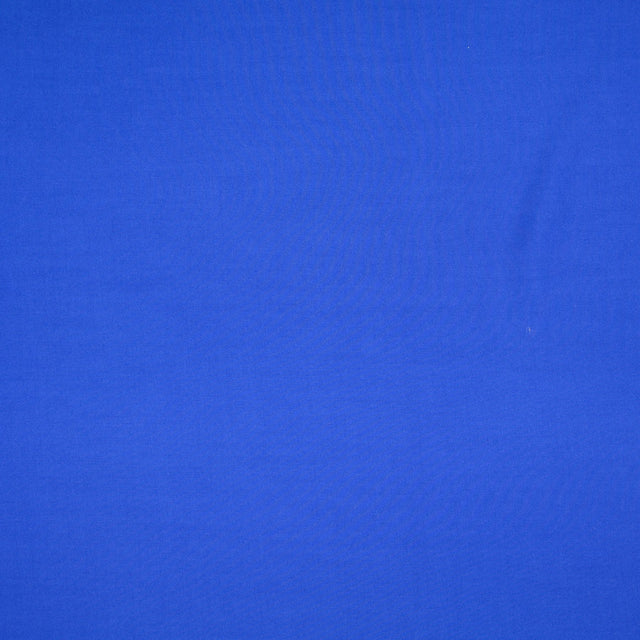 Fine Viscose Poplin Plain Dress Fabric Royal