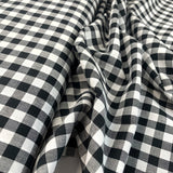 Finest Gingham Black Cotton Checked Shirting Craft Fabric Close Up Fabric Photo Custom 8745F066 0Ead 49D8 B250 Aa498B20A962