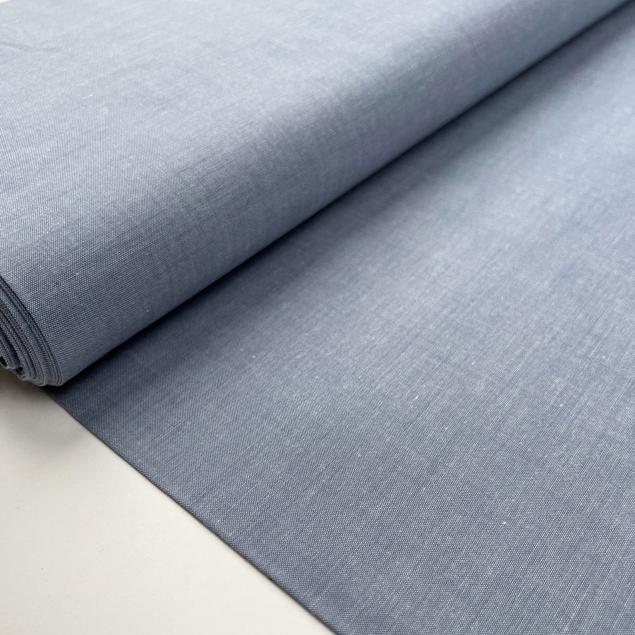Finest Chambray Denim Cotton Lightweight Plain Woven Dress Fabric Bolt 277Fdb29 2De9 4082 9614 A7D04F5B09E4