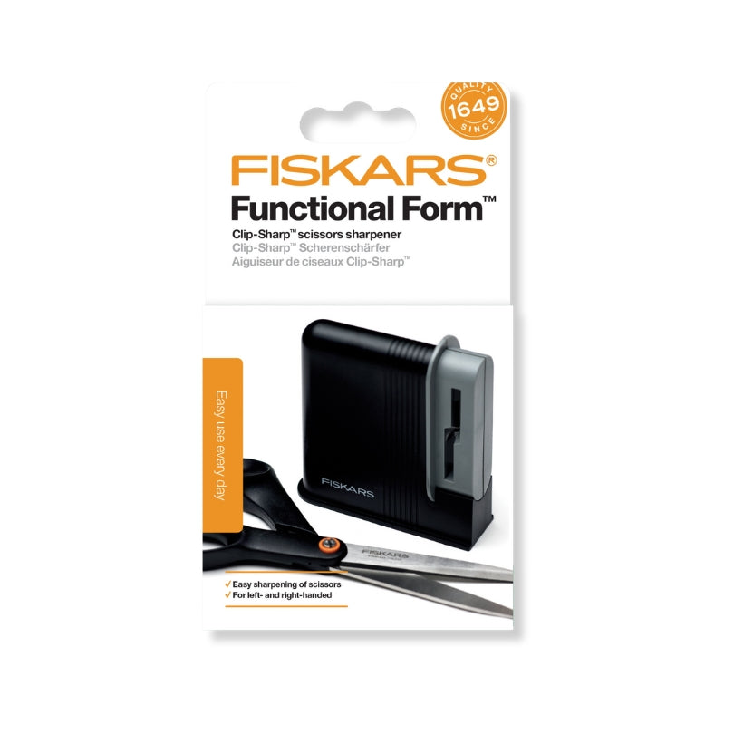 Fiskars Clip Sharp Scissors Sharpener Box