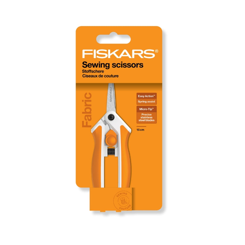 Fiskars Easyaction Sewing Scissors 15cm Box