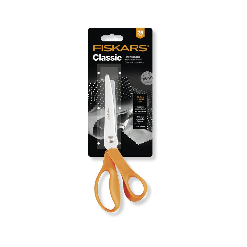 Fiskars Pinking Shears 23cm Box
