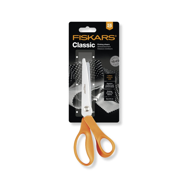 Fiskars Pinking Shears 23cm Box