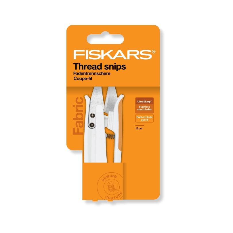 Fiskars Softgrip Thread Snips 13cm Box
