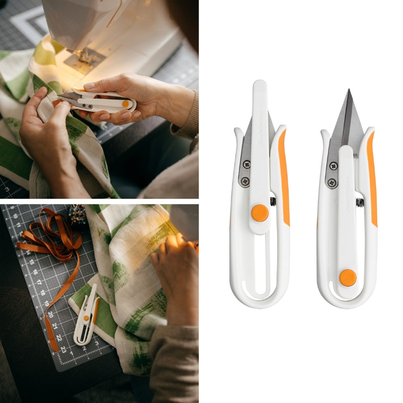 Fiskars Softgrip Thread Snips 13cm Use 2