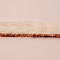 Flanged Insert Piping Cord - Bronze