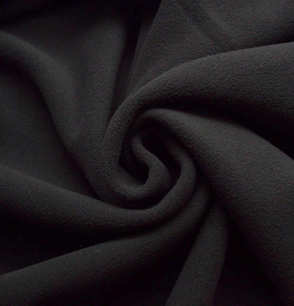 Fleece Duo Red Black Fleece Material Cud1