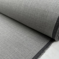 Remnant - Fleece Wool Suiting - Mid Grey (0.8m)