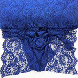 Floral Corded Polyester Lace Dress Fabric Lace Royal