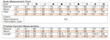 Florence Trousers Size Chart Quants