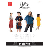 Florence Shirt Shirtdress Pattern Jalie Cover