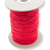 Fluorescent pink elastic round cord 10mm